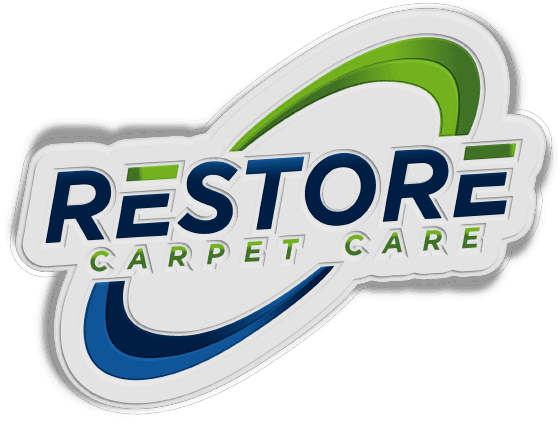 A logo of restore carpet care